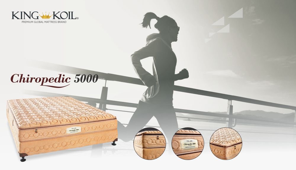 Chiropedic 5000 Mattress for Back Pain King Koil® India.